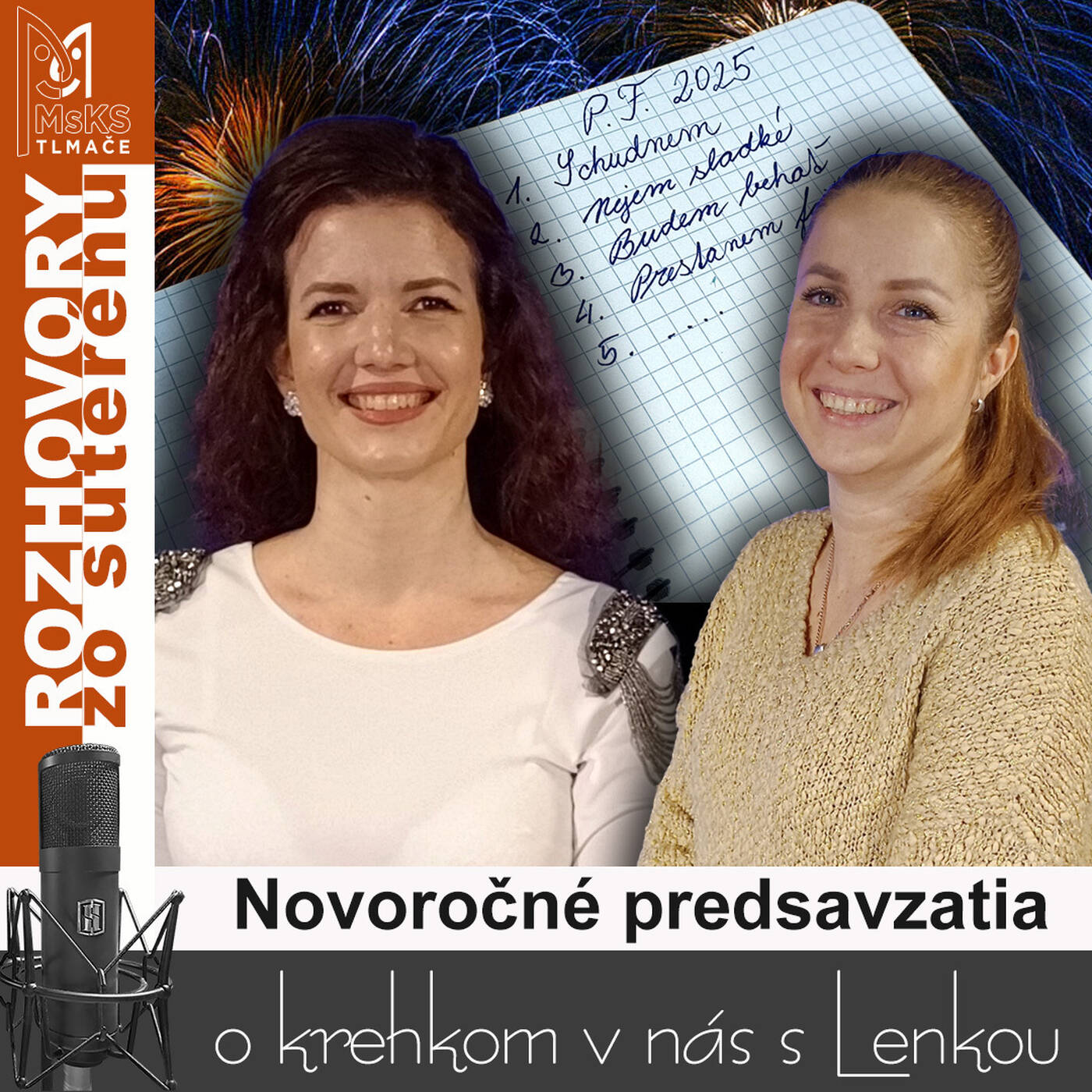 Rozhovory zo suterénu 26 - Novoročné predsavzatia (Lucia Kúdelová, Lenka Valentíniová) episode artwork