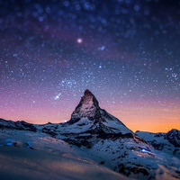The Winter Night Sky by Ambient Epicuros