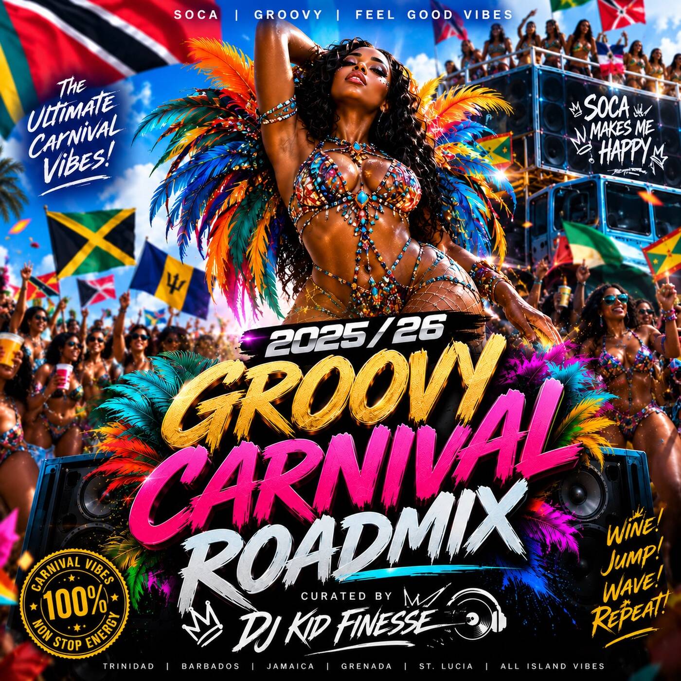 DJ KID FINESSE 2025-26 GROOVY CARNIVAL ROADMIX