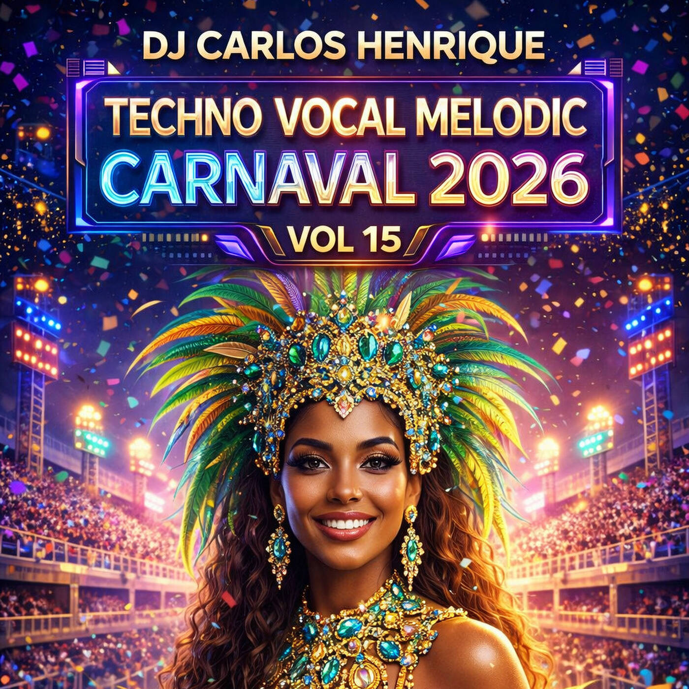 TECHNO VOCAL MELODIC CARNAVAL 2026 VOL 15 DJ CH episode artwork