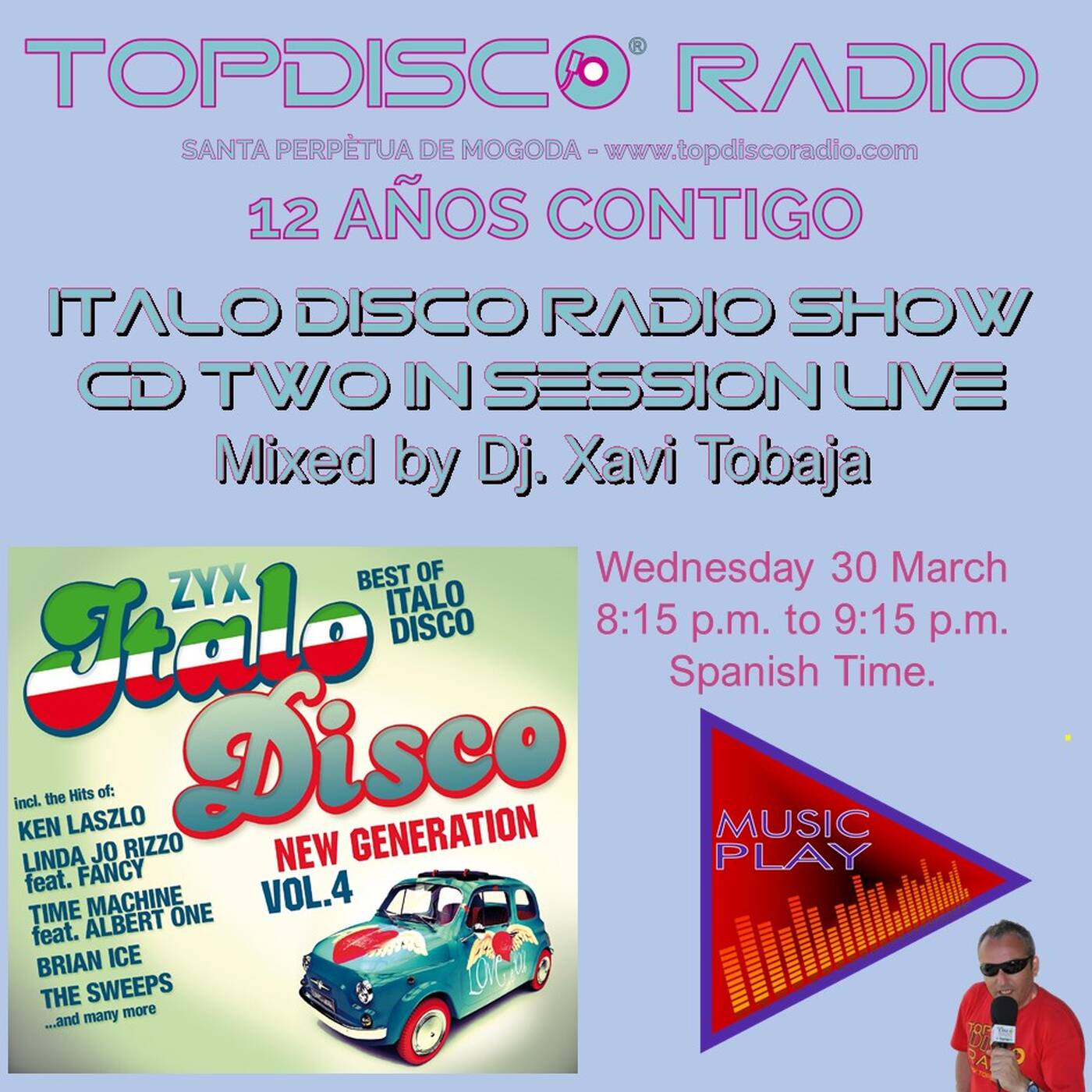 Music Play Programa 193 ZYX Italo Disco Radio Show 13 episode artwork