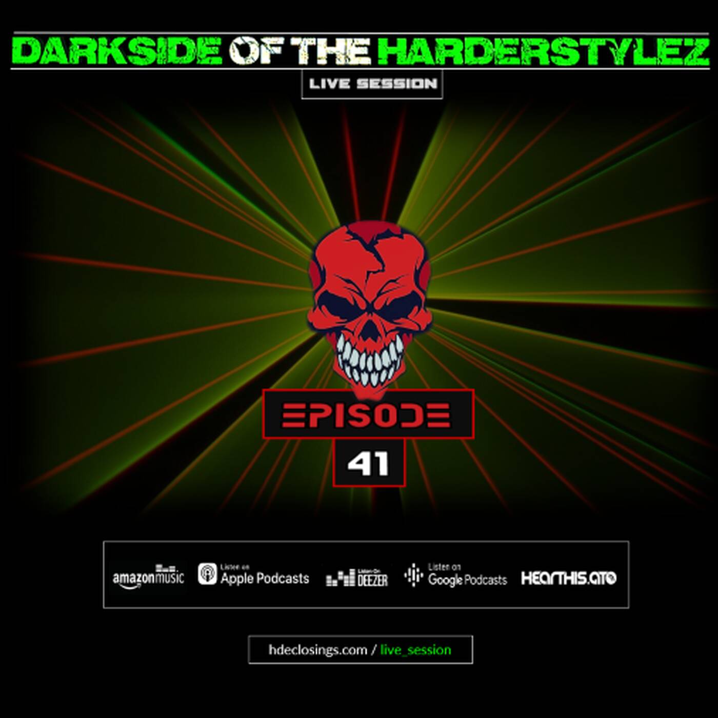 Darkside of the Harderstylez - Live Session\'s