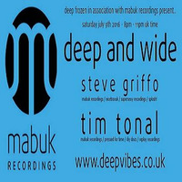 DEEP FROZEN presents 'DEEP &amp; WIDE' - STEVE GRIFFO GRIFFITHS &amp; GUEST TIM TONAL (NOTTINGHAM) by STEVE 'GRIFFO' GRIFFITHS
