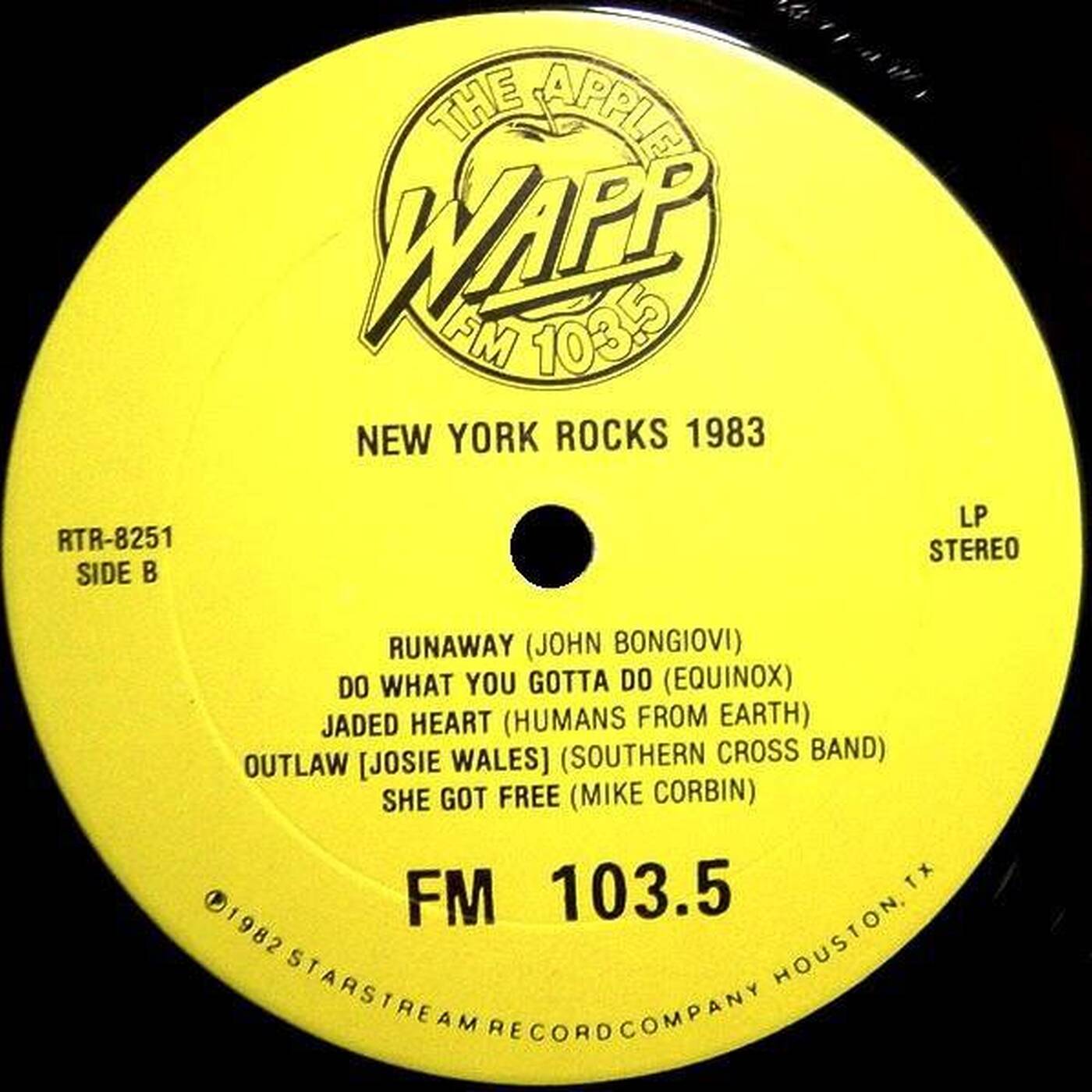 JON BONGIOVI - RUNAWAY (Both WAPP 103.5 1982 Comp & Mercury 1984 Release) episode artwork