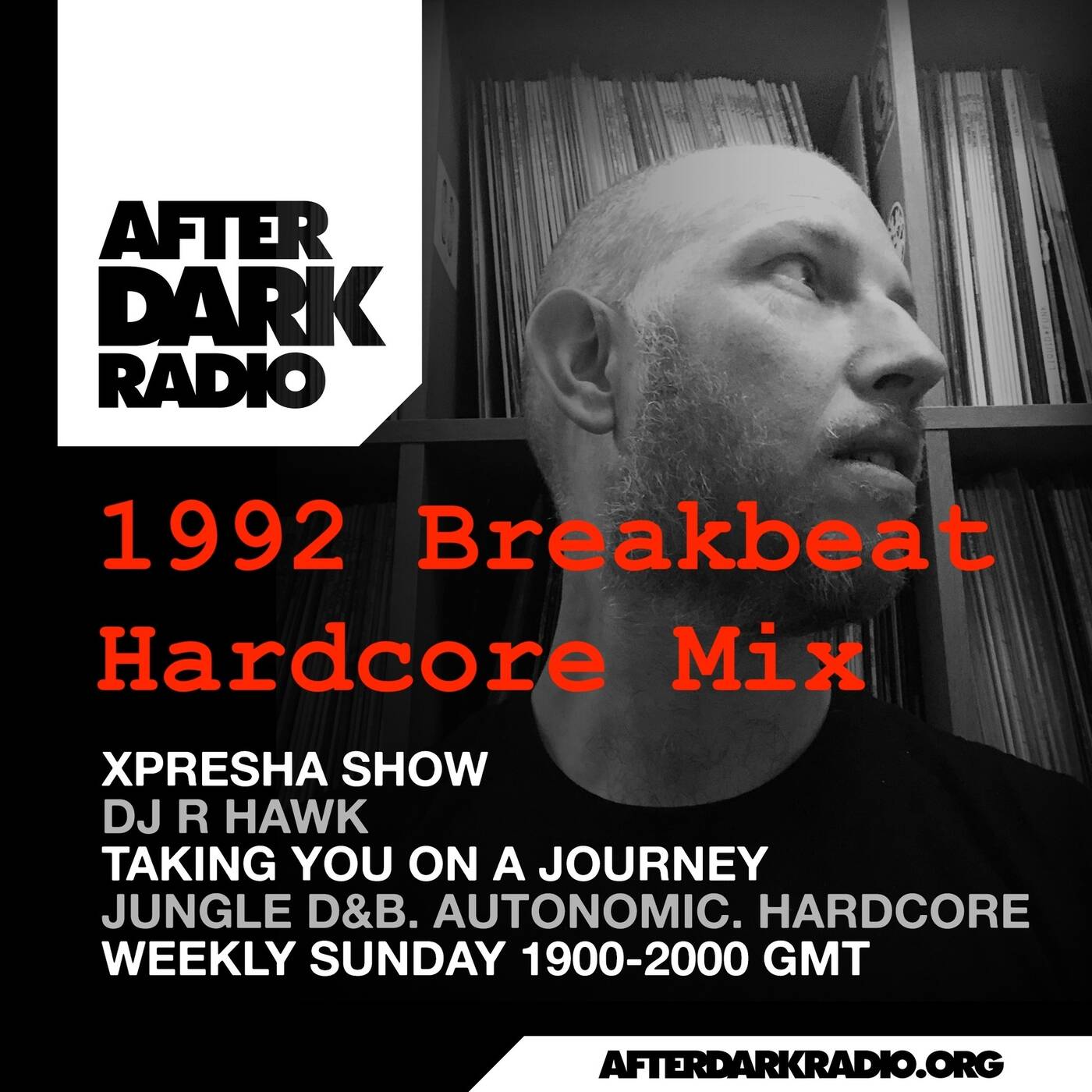 R Hawk - Xpresha Show - 19 July 2026 [1992 Breakbeat Hardcore] episode artwork