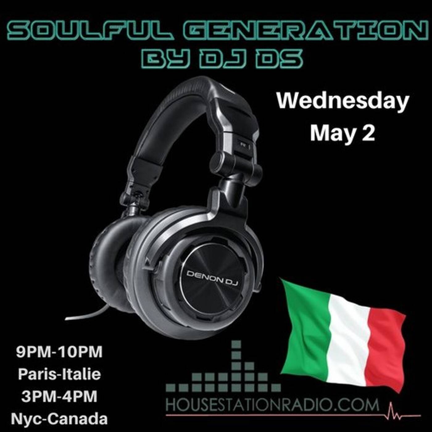 SOULFUL GENERATION BY DJ DS (FRANCE) HOUSE STATION RADIO MAY 2TH 2018 episode artwork