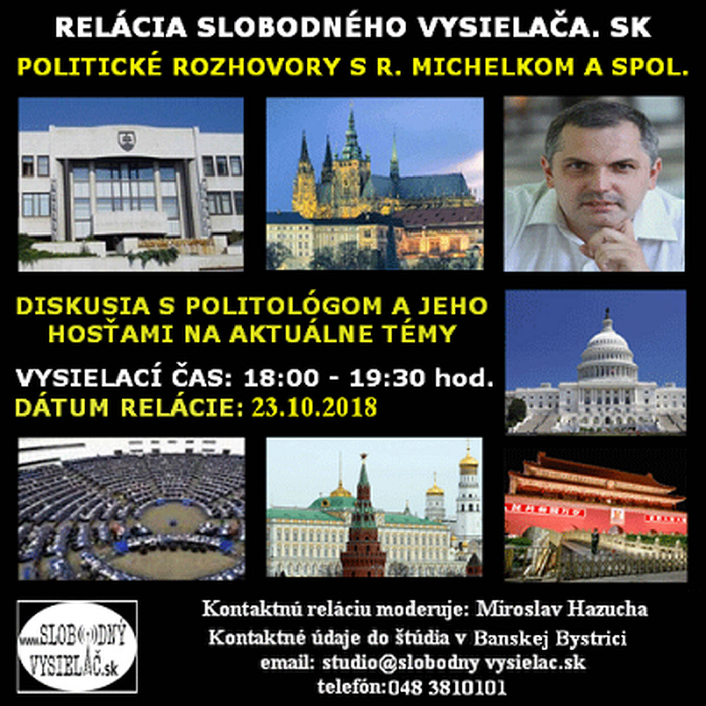 Politické rozhovory 02 - 2018-10-23 Diskusia o udalostiach v politike… episode artwork