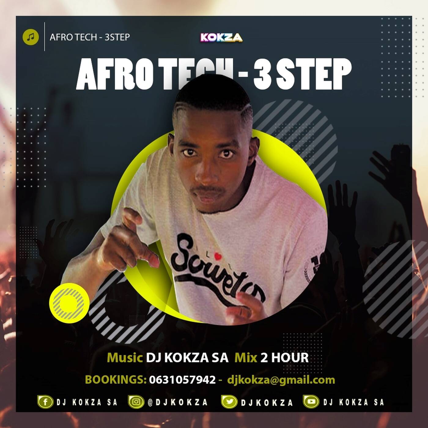 DJ KOKZA SA - Afro Tech 3Step Eps 3 Mix