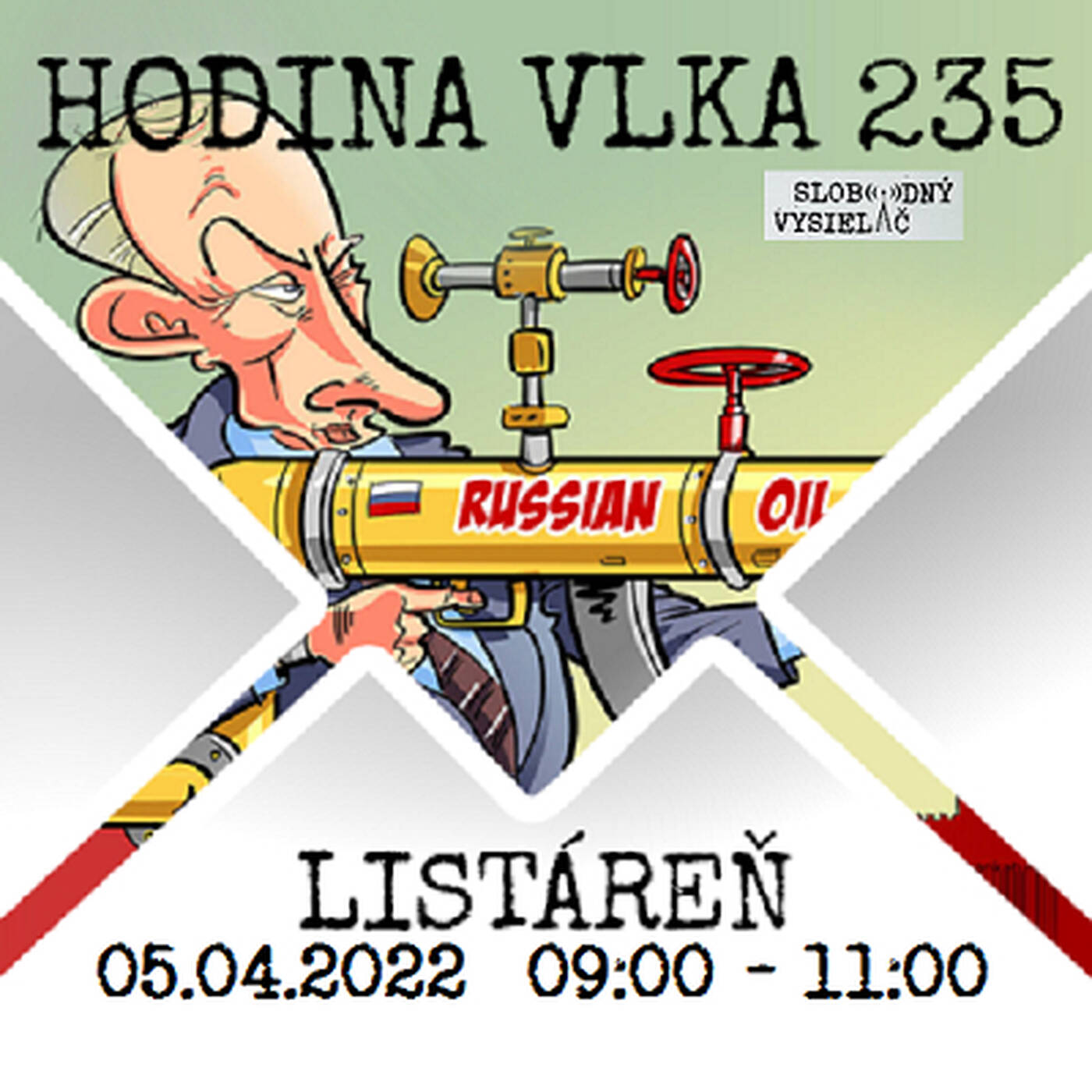 Hodina Vlka 235 - 2022-04-05 listáreň episode artwork
