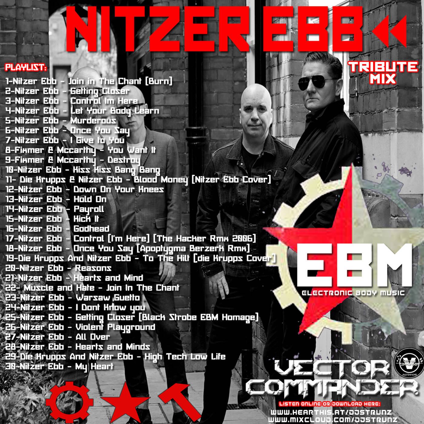 Dj Alex Strunz aka Vector Commander @ NITZER EBB - TRIBUTE MIX -  18-12-2018 episode artwork