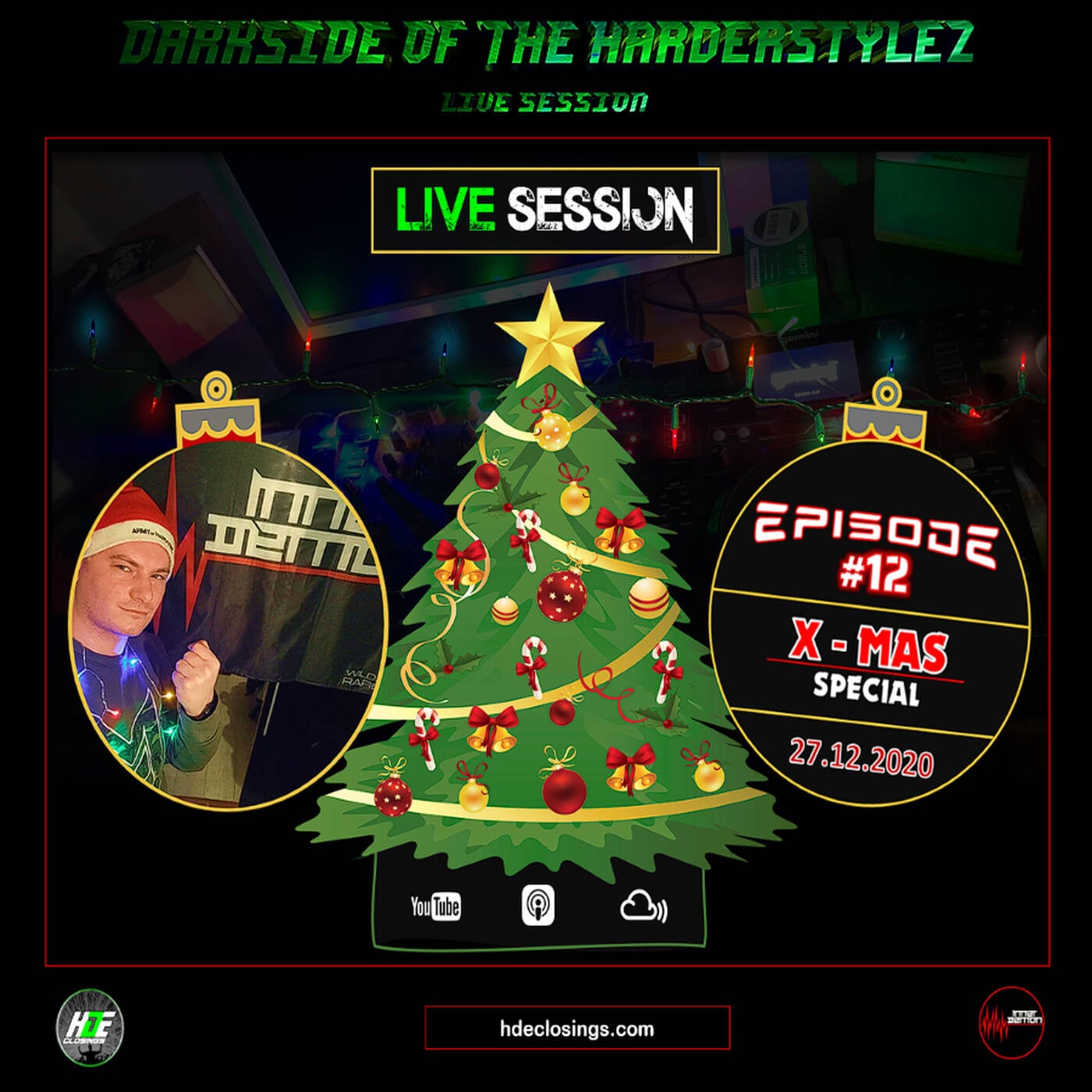Darkside of the Harderstylez - Live Session\'s