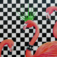 Flamingo Punk by greyhawk