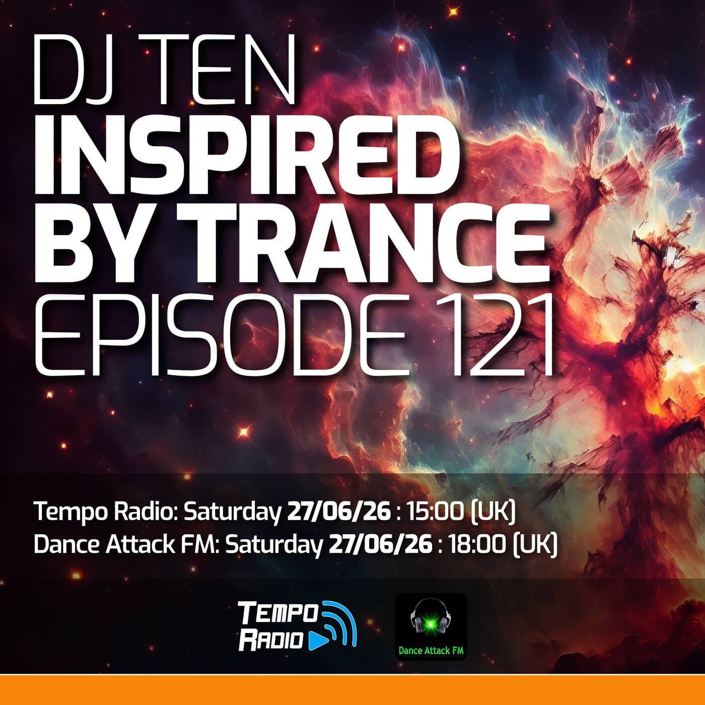 DJ Ten - Inspired By Trance - Episode 121 [Jun 2026]