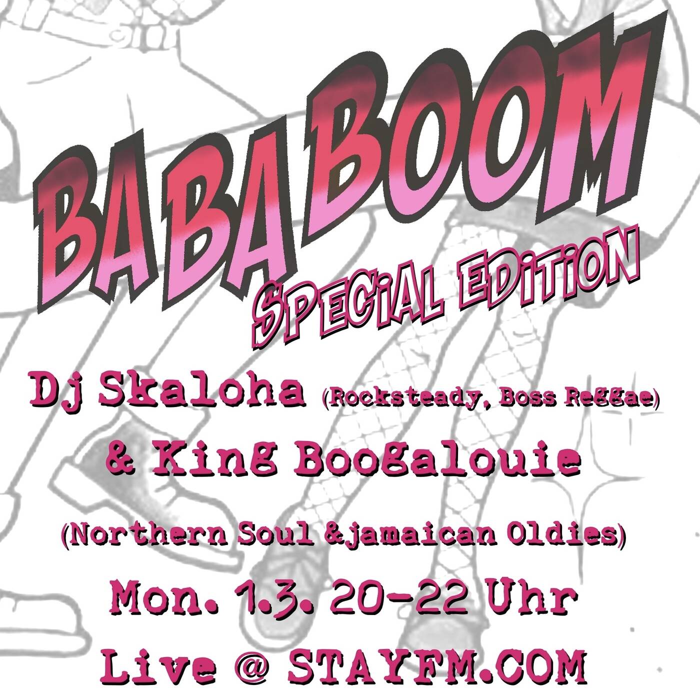 ba ba boom 07 - dj skaloha & king boogalouie - 01.03.21 episode artwork