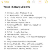 YaredTheGuy Mix 216 by Yaredtheguy