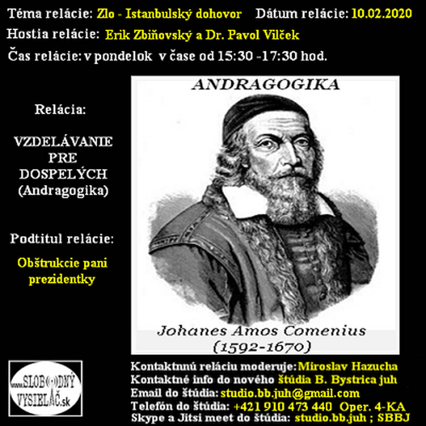 Vzdelávanie pre dospelých 183 - 2020-02-10 Zlo – lstanbulský dohovor... episode artwork