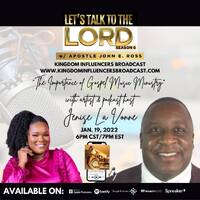 Let's Talk To The Lord: The Importance Of Gospel Music Ministry with Jenise LaVonne (Sun 23 Jan 2022) by Urban Movement Radio