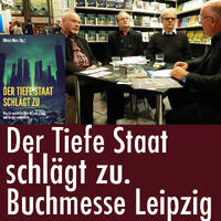 "Der Tiefe Staat schlägt zu". Ullrich Mies, Hannes Hofbauer, Jochen Scholz auf der Buchmesse Leipzig by eingeschenkt.tv