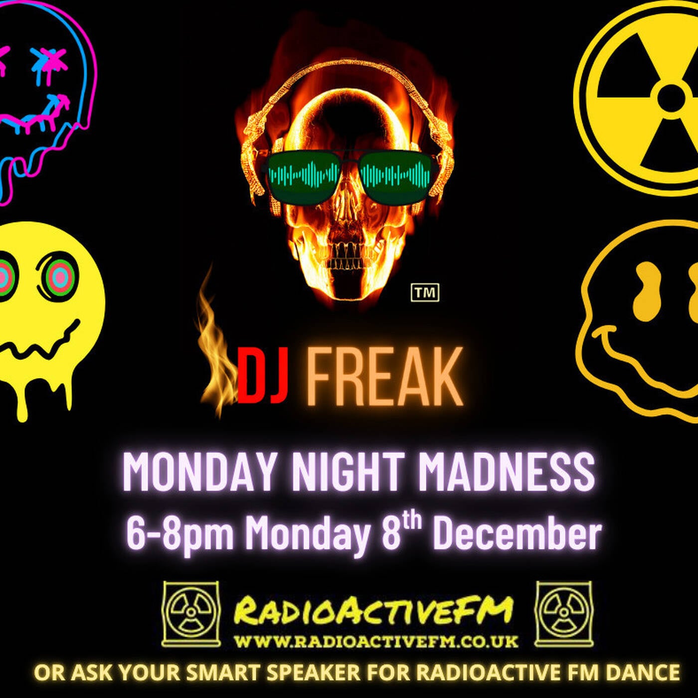 DJ Freak's Monday Night Madness 8.12.25 episode artwork