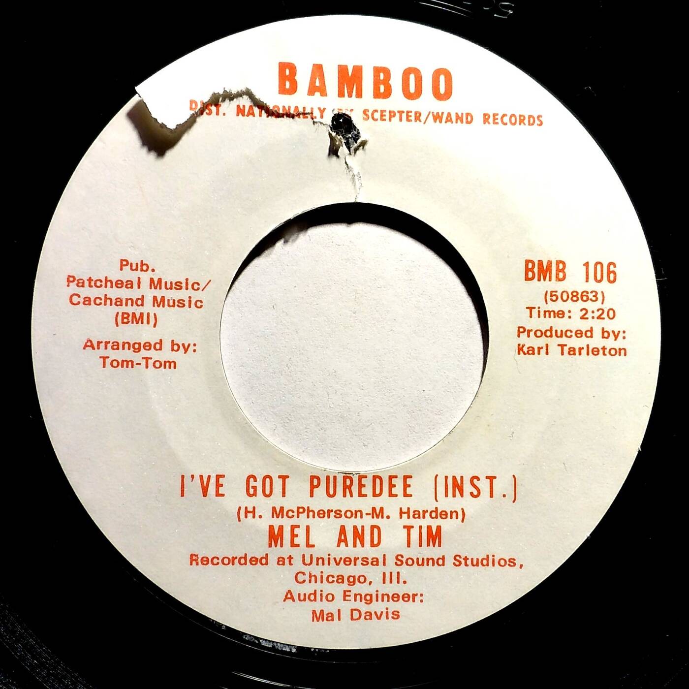 45 Mel And Tim - I've Got Puredee (Fade Bamboo 1969) episode artwork