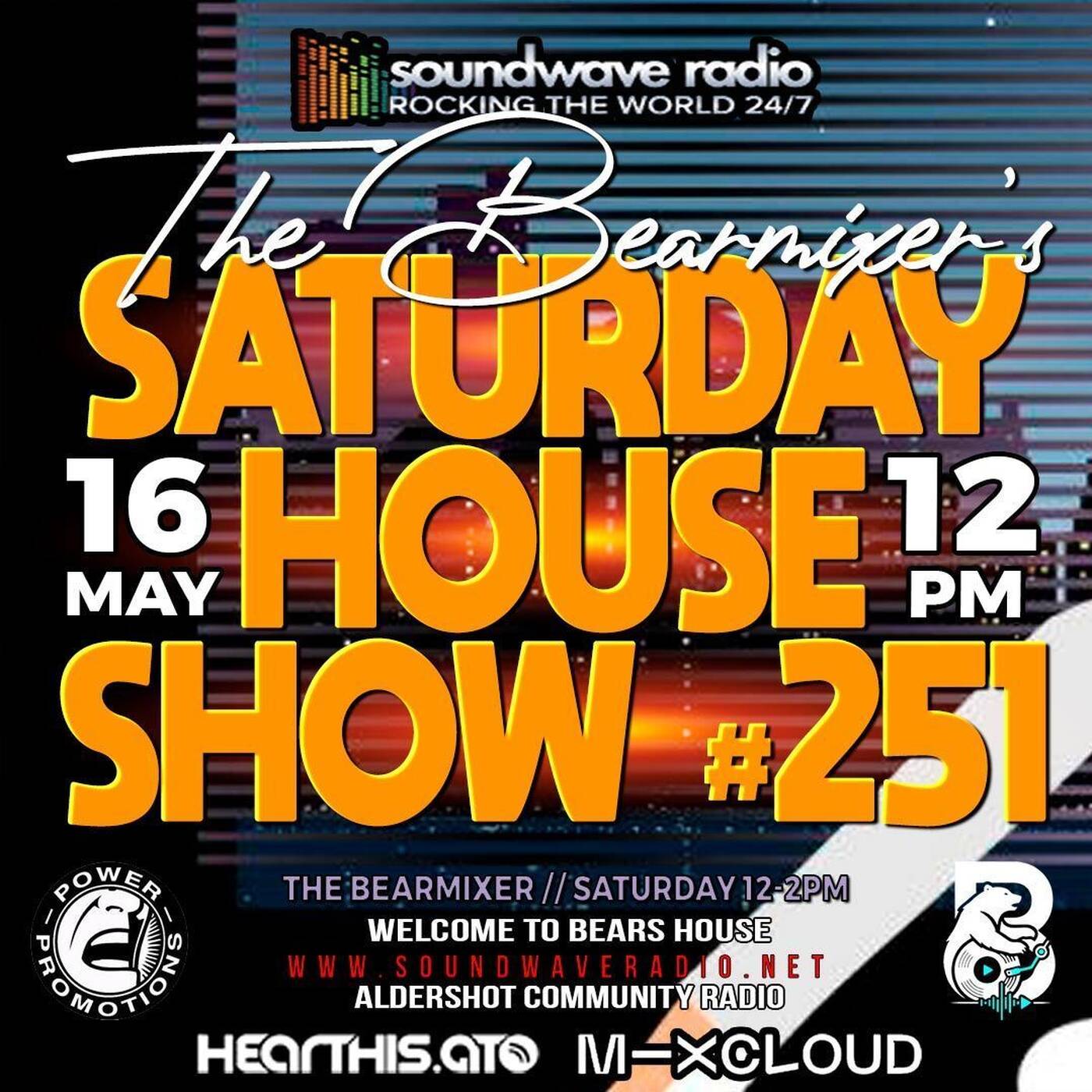 Soundwave Radio Saturday House Show #251 - 16th May 2026 episode artwork