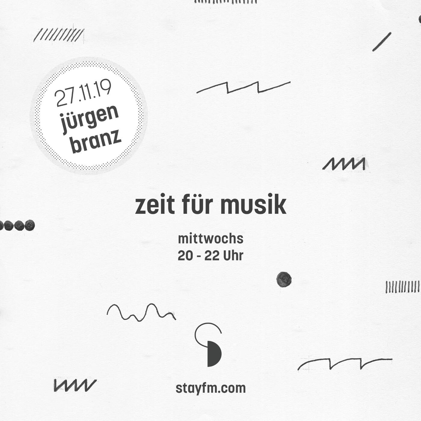zeit für musik 53 - jürgen branz - 27.11.19 episode artwork