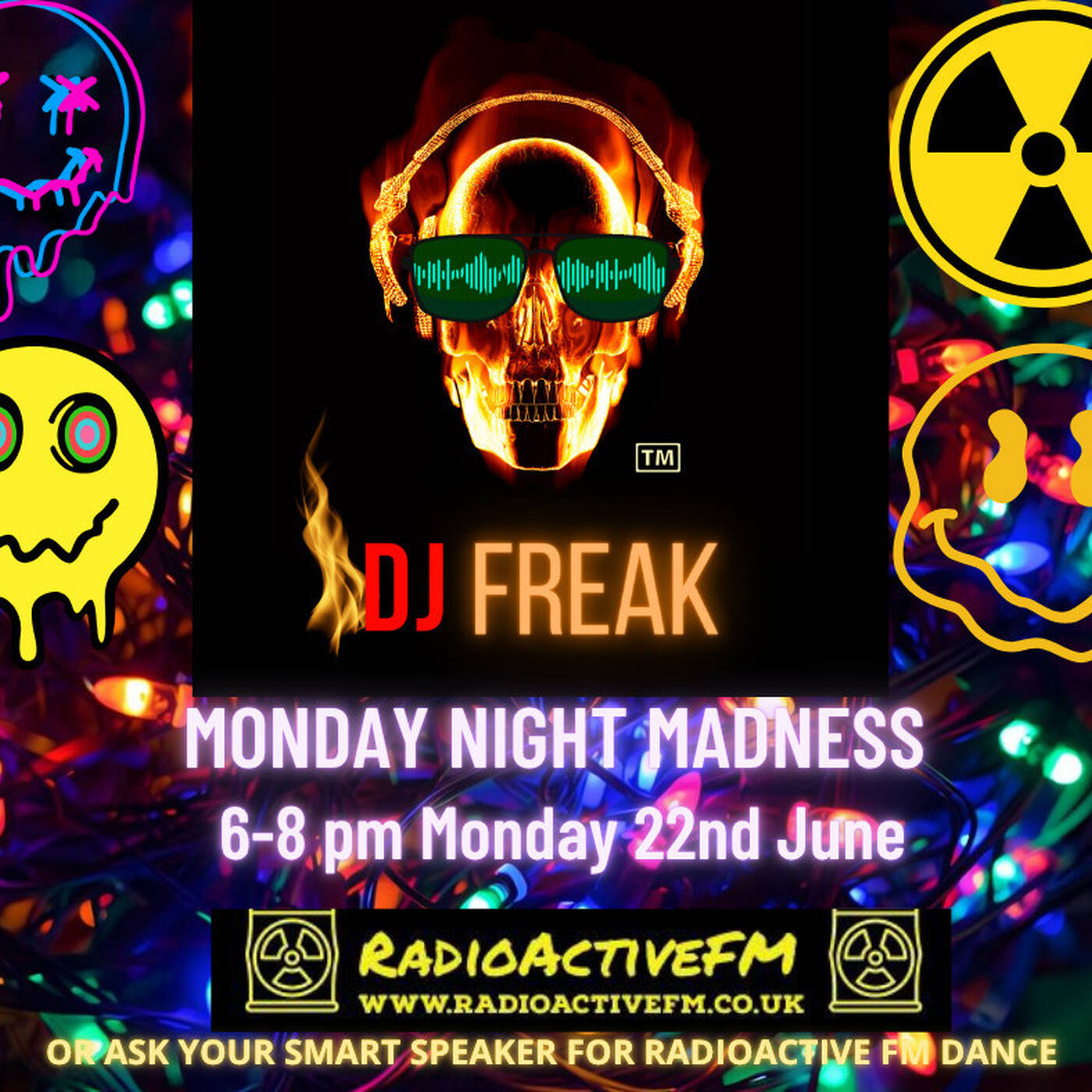 DJ Freak's Monday Night Madness 22/6/26 episode artwork