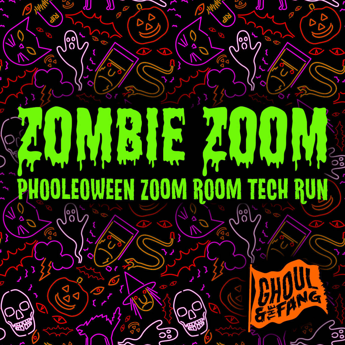 Just the Music from Zombie Zoom Tech Run - Phoole and the Gang 420 episode artwork