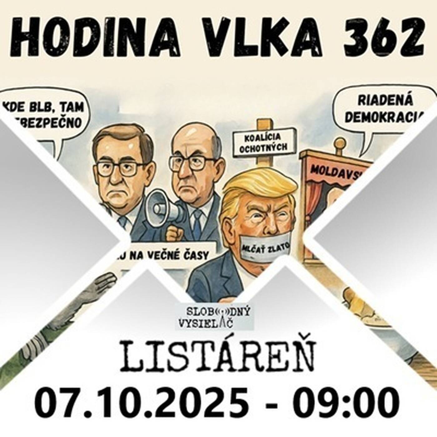 Hodina vlka 362 - 2025-10-07 listáreň episode artwork