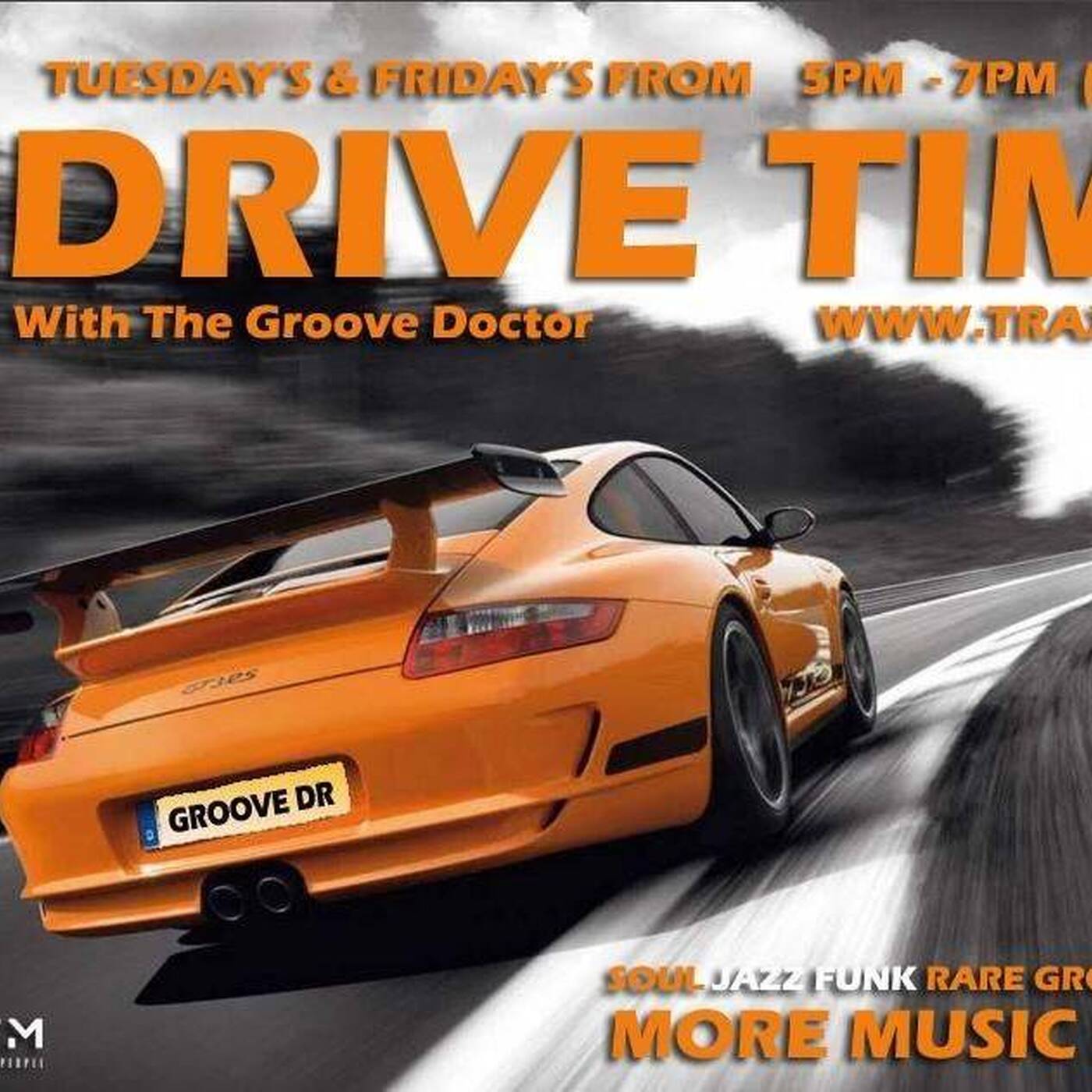 The Groove Doctor's Drive Time Replay show On www.traxfm.org - 14th April 2023 episode artwork