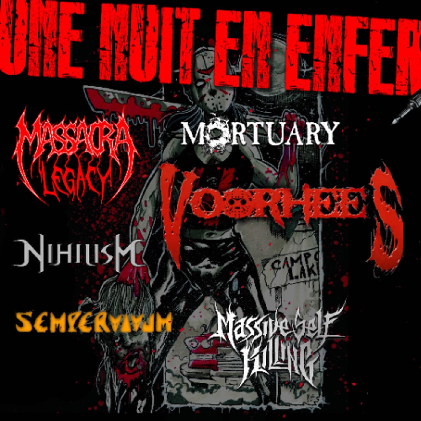 Une Nuit En Enfer -  VOORHEES - MASSACRA - MSK episode artwork