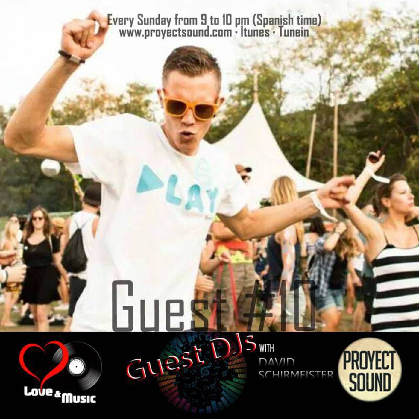 GUEST DJs - 010 - DAVID SCHIRMEISTER - 27-11-2016 (proyectsound.com) episode artwork