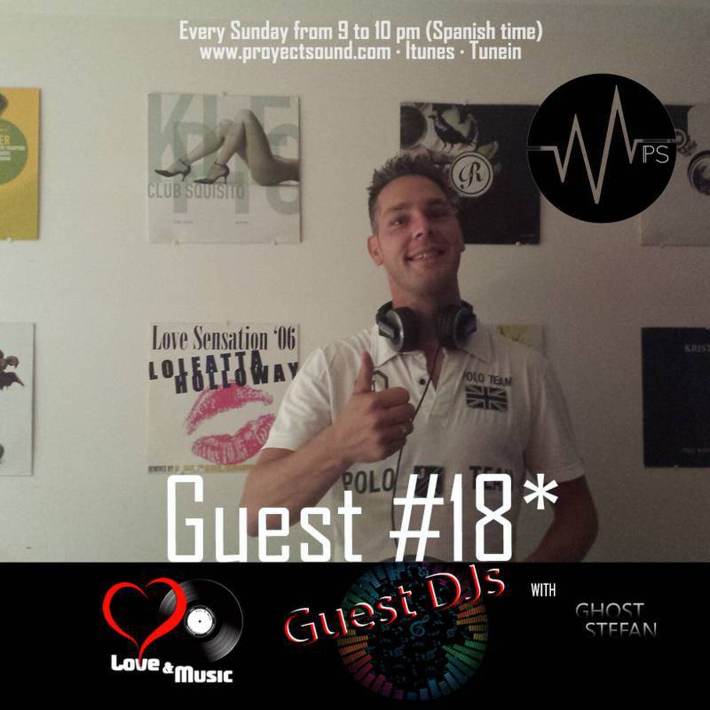 GUEST DJs - 018 - DJ GHOST - 05-07-2017 (proyectsound.com) episode artwork