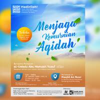 Menjaga Kemurnian Aqidah Sesi 2 by Arsip Masjid Annur