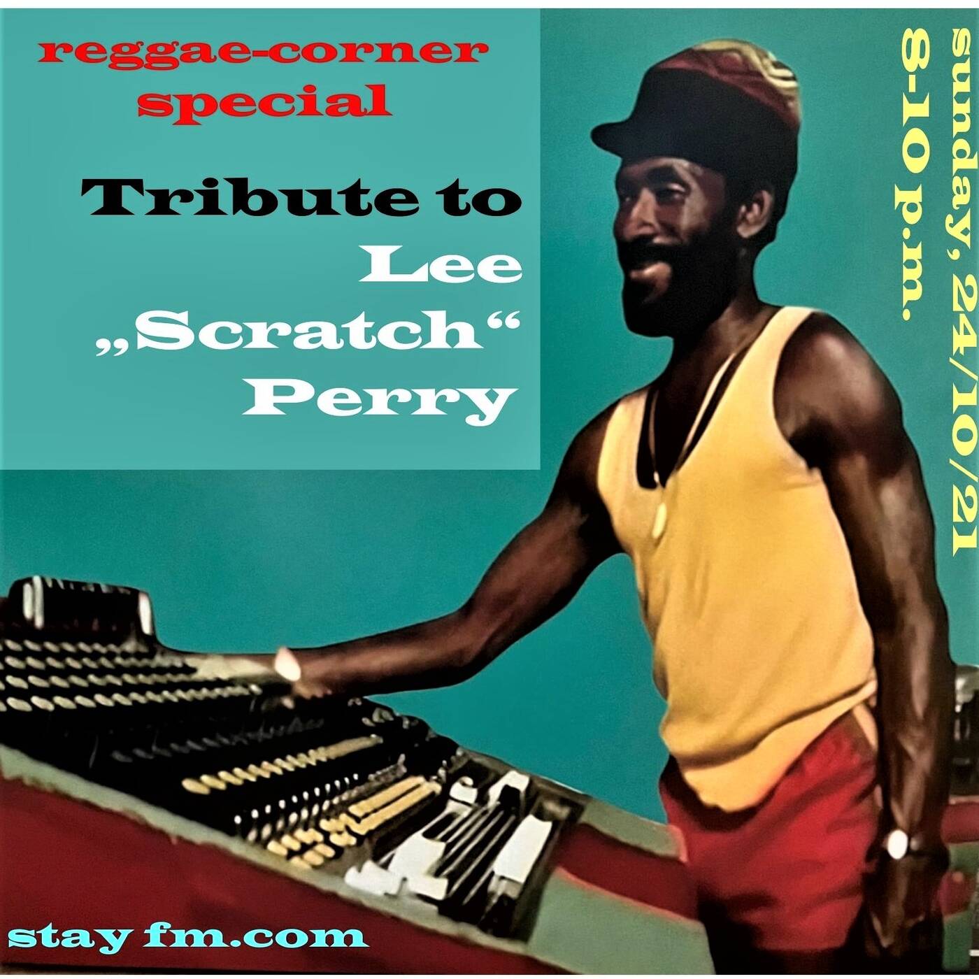 reggae corner special - tribute to lee perry  - mikey & jah t - 24.10.21 episode artwork