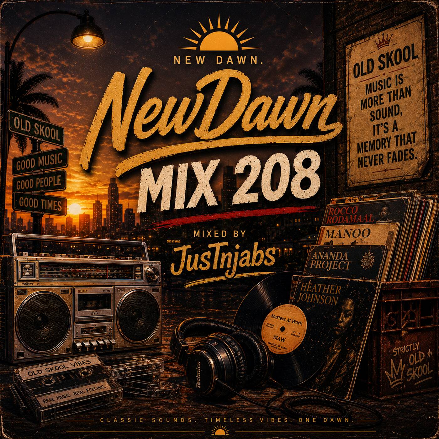 JusTnjabs - NewDawn Mix 208 episode artwork