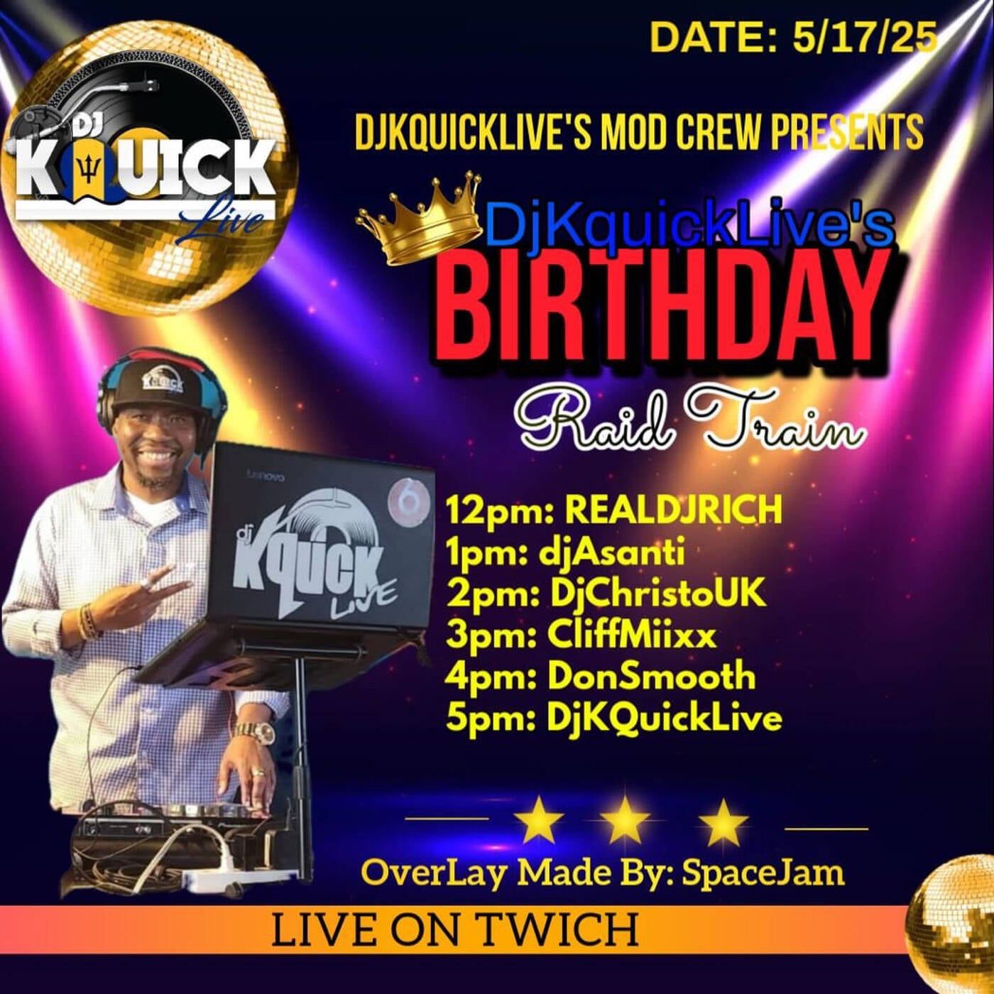 DjKquickLive Nonstop Party Experience