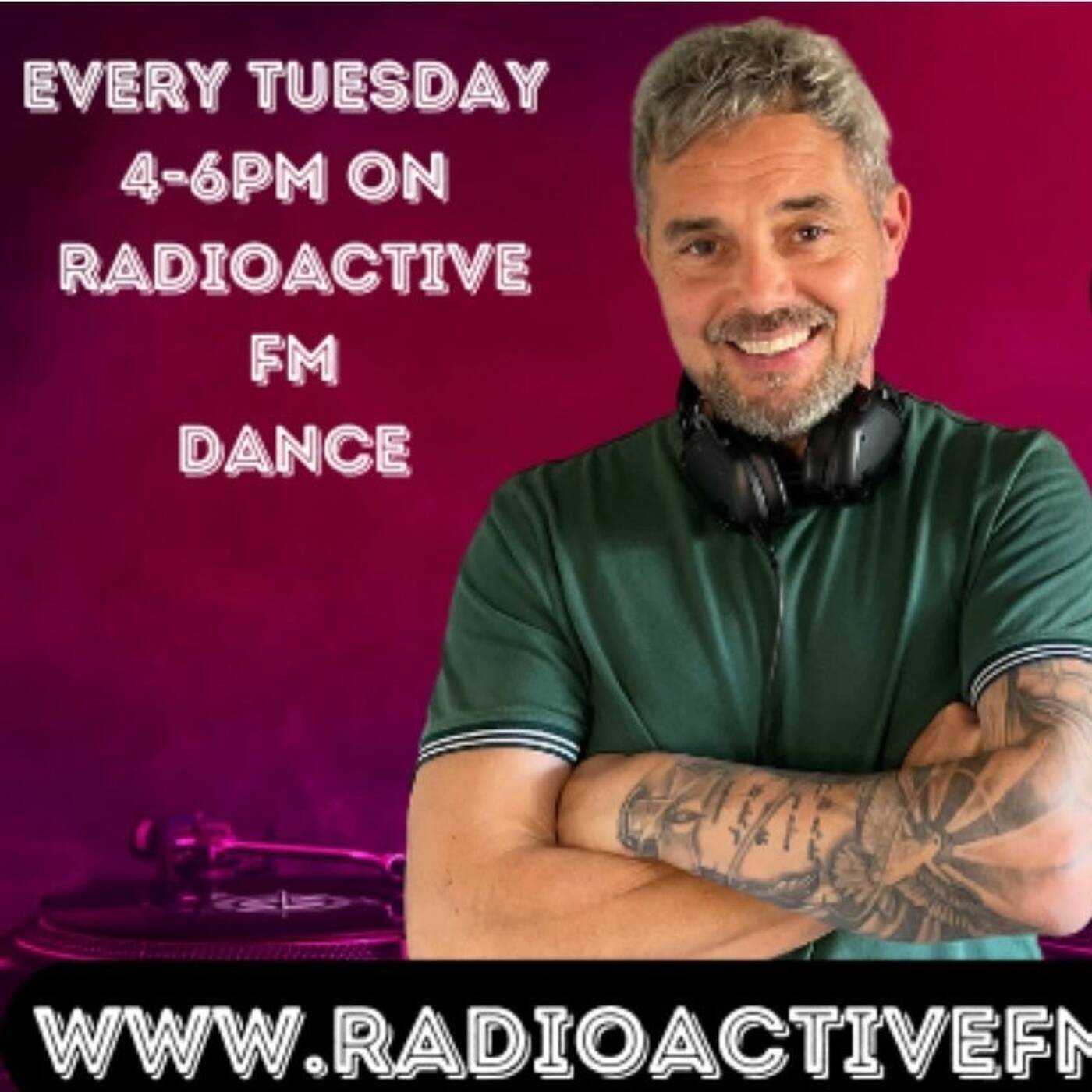 RUSSELL J HOUSE NATION Debut Radio show on RadioActive Fm. 29/10/2024. Every Tuesday 4-6 PM