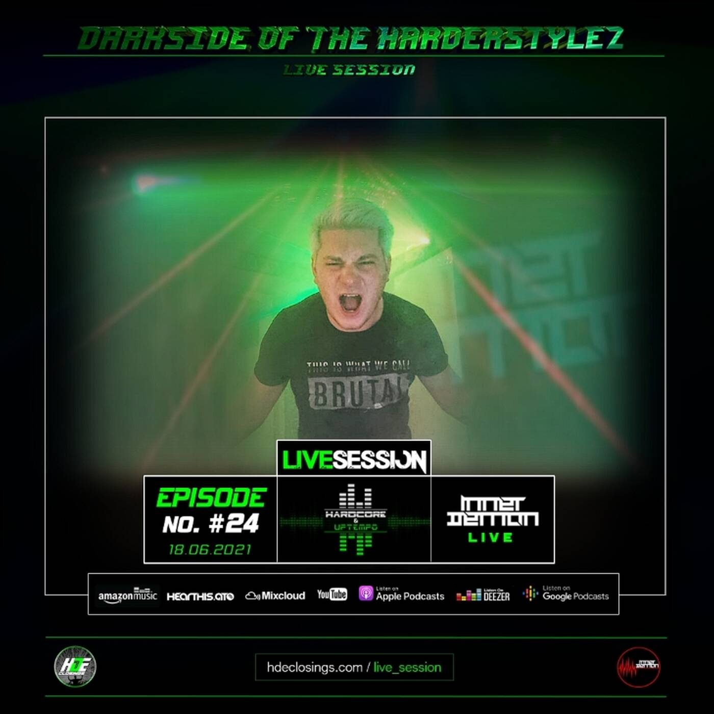 Darkside of the Harderstylez - Live Session\'s