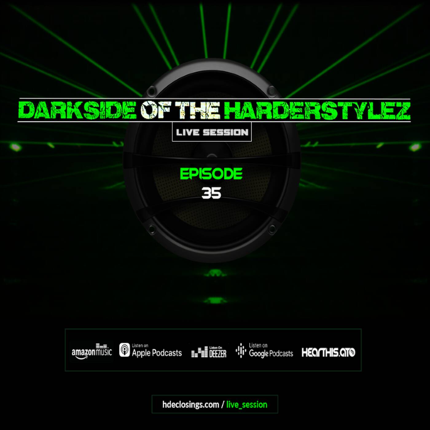 Darkside of the Harderstylez - Live Session\'s