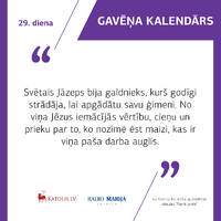 Gavēņa kalendārs | RML S06E34 | Gavēņa 29. diena | Pr. Mihals Orlickis | 22.03.2021 by Radio Marija Latvija