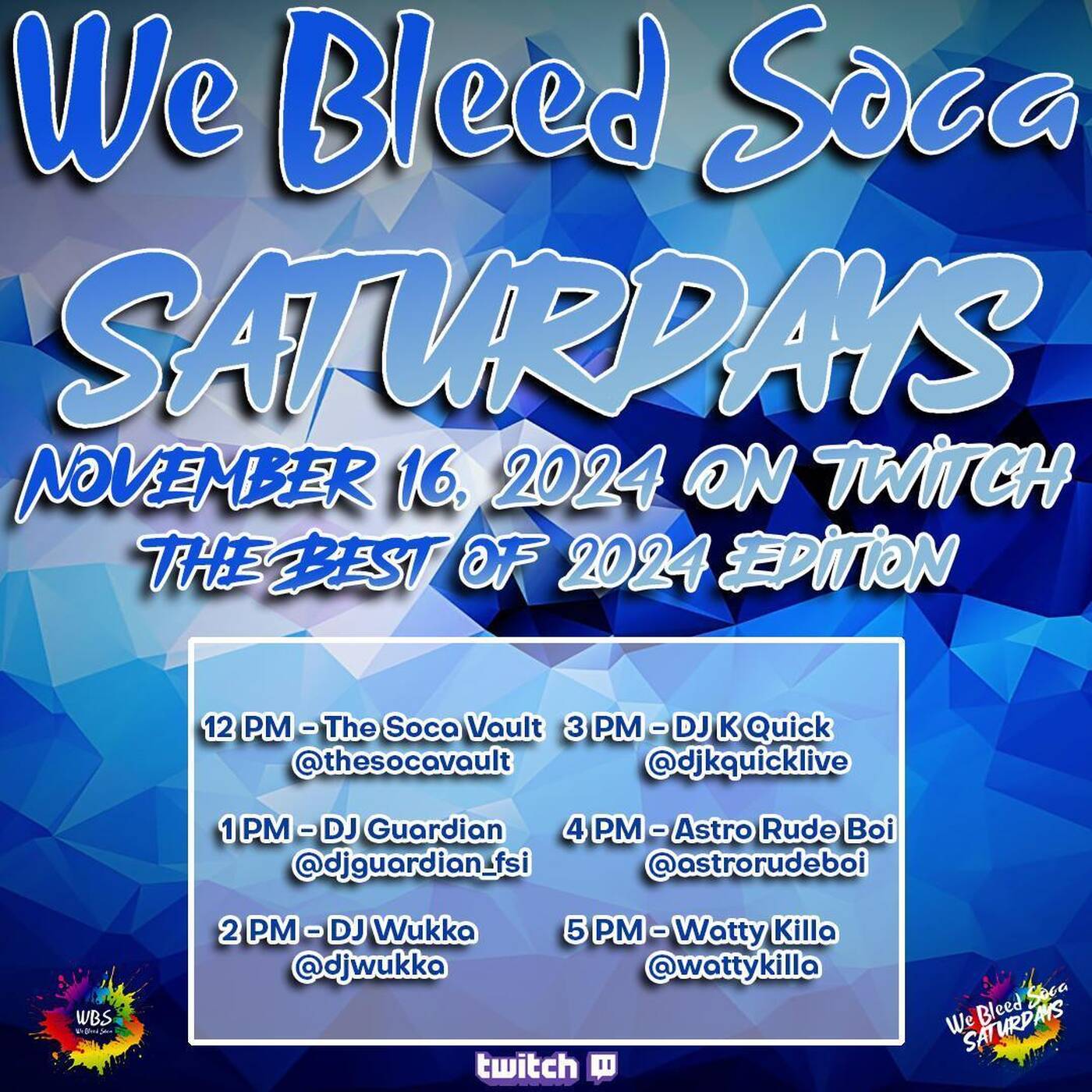 WEBLEEDSOCASATURDAYS2024SOCAEDRAIDHosted By @thesocavault 3-4PMEST‼️  (Nov 16, 2024) episode artwork