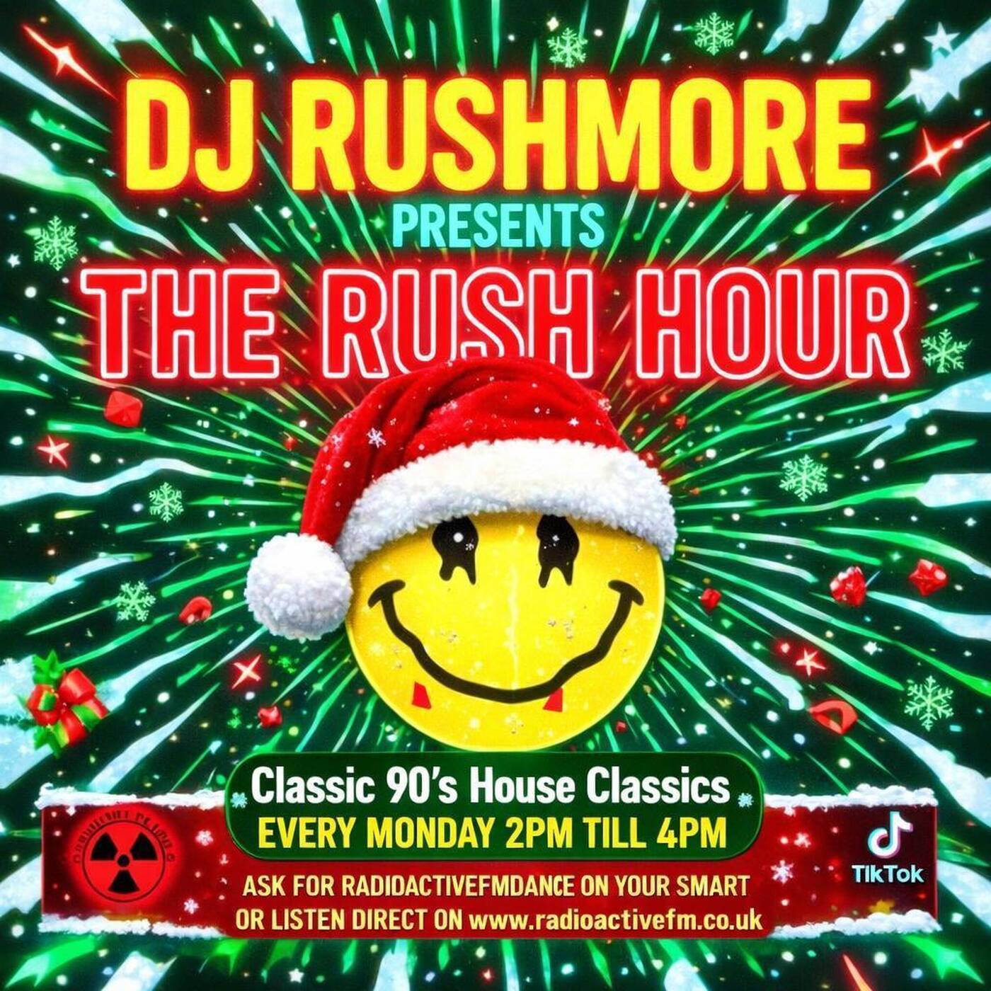 15'12'25 DJ RUSHMORE presents THE RUSH HOUR live on www.radioactivefm.co.uk episode artwork