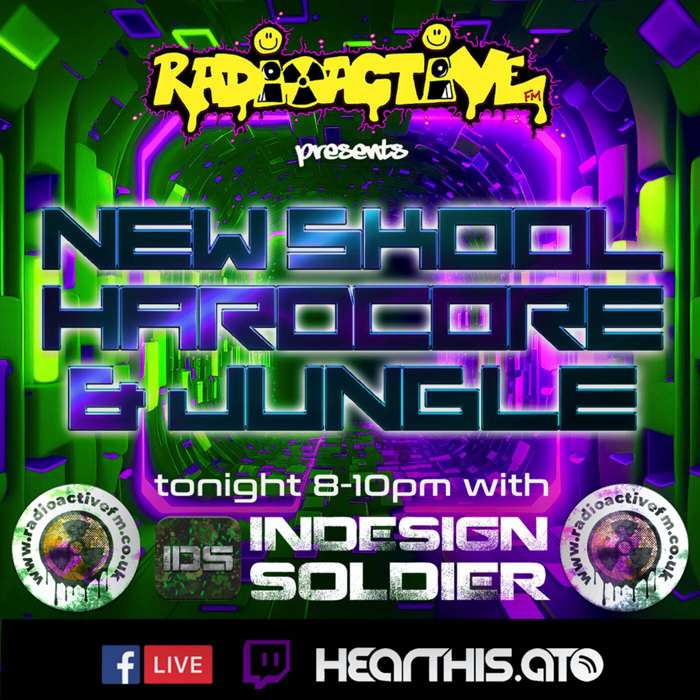 Indesign Soldier | The New Skool Hardcore & Jungle Show | 171023
