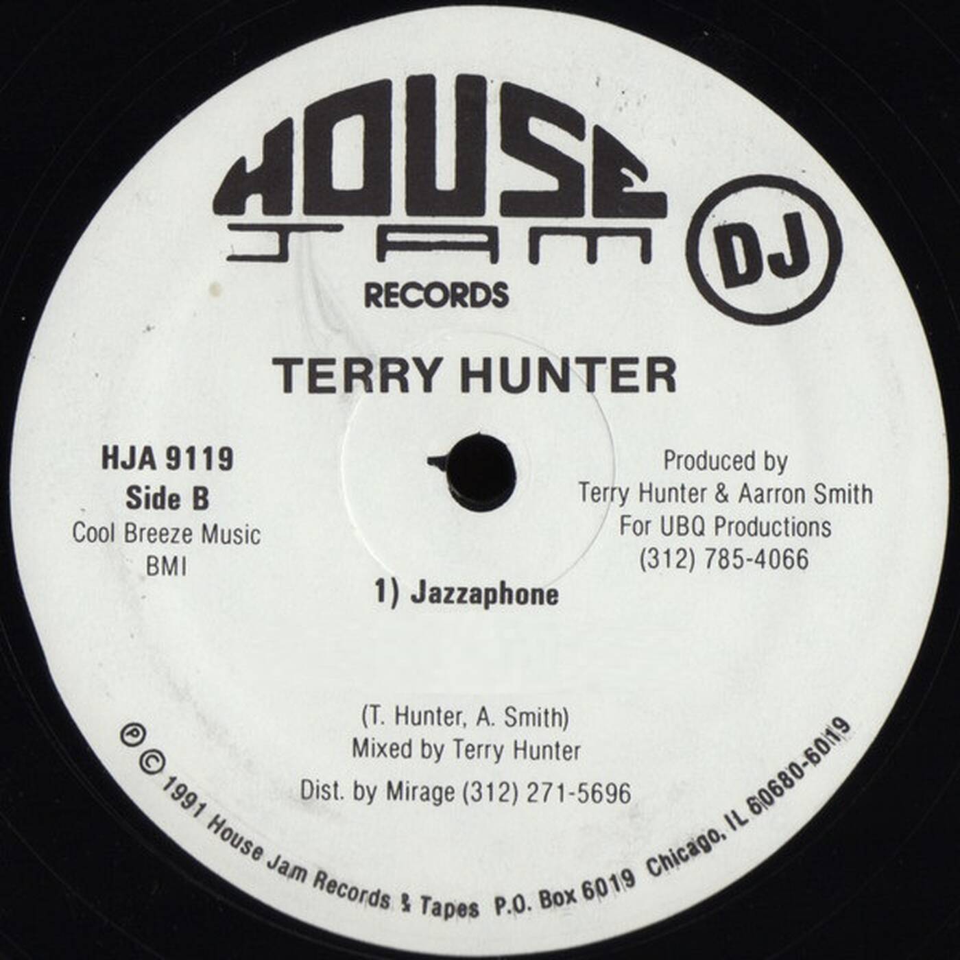 Master Terry Hunter  - Jazzaphone (Fade 12 Promo House Jam 1991 - Clean) episode artwork
