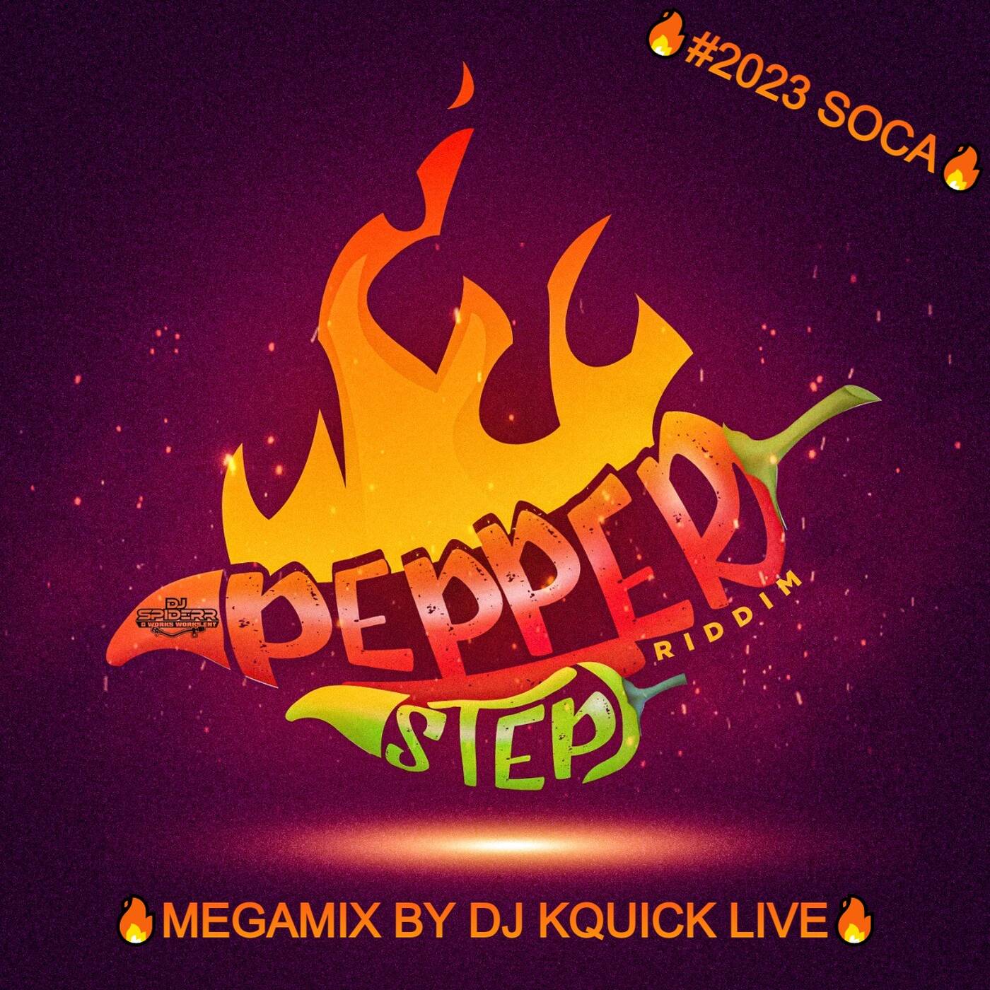 Pepper Step Riddim Mega Mix (2023 SOCA) - Dj Spider GW Music episode artwork