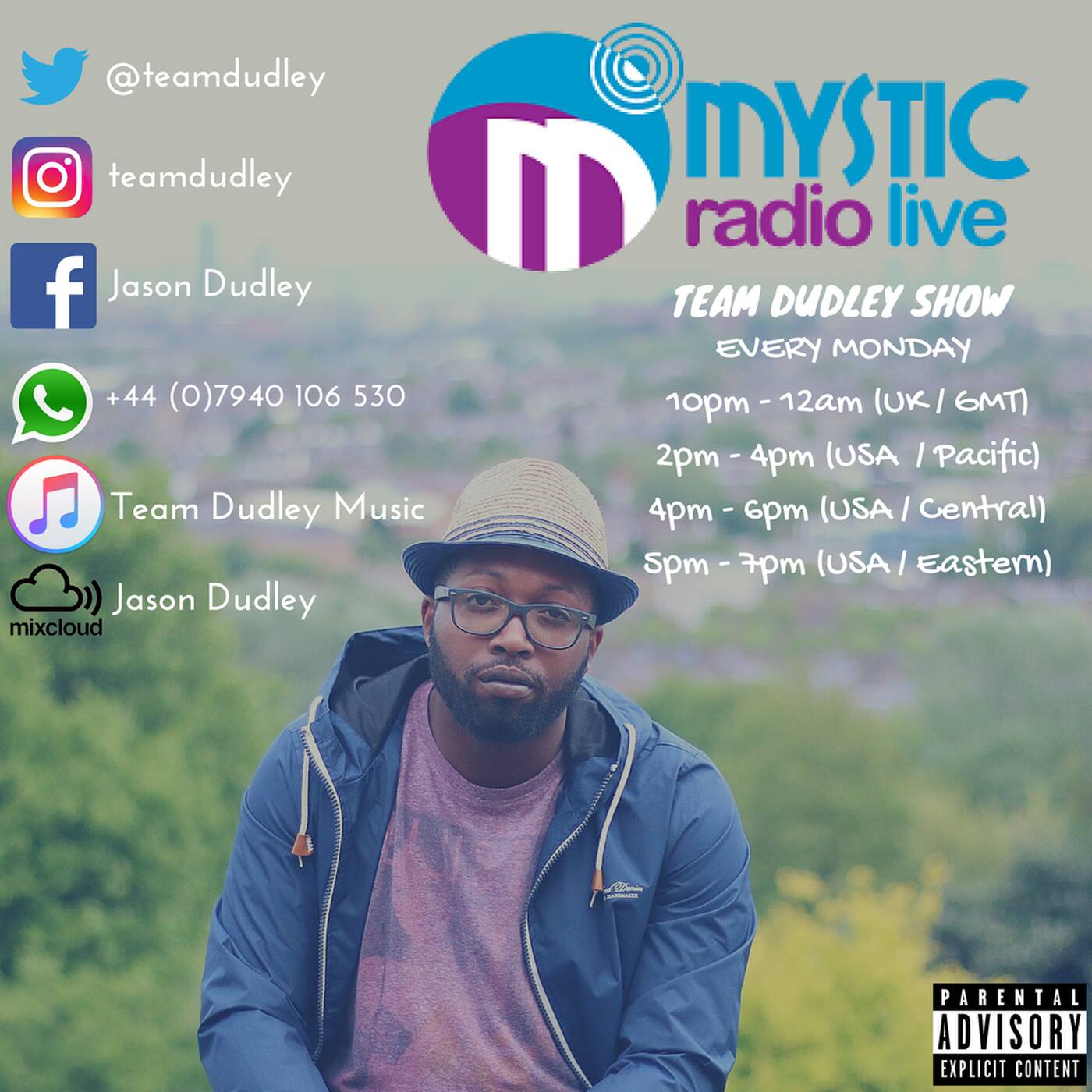 #TeamDudley Show - Mystic Radio Live - January 16th 2017 episode artwork