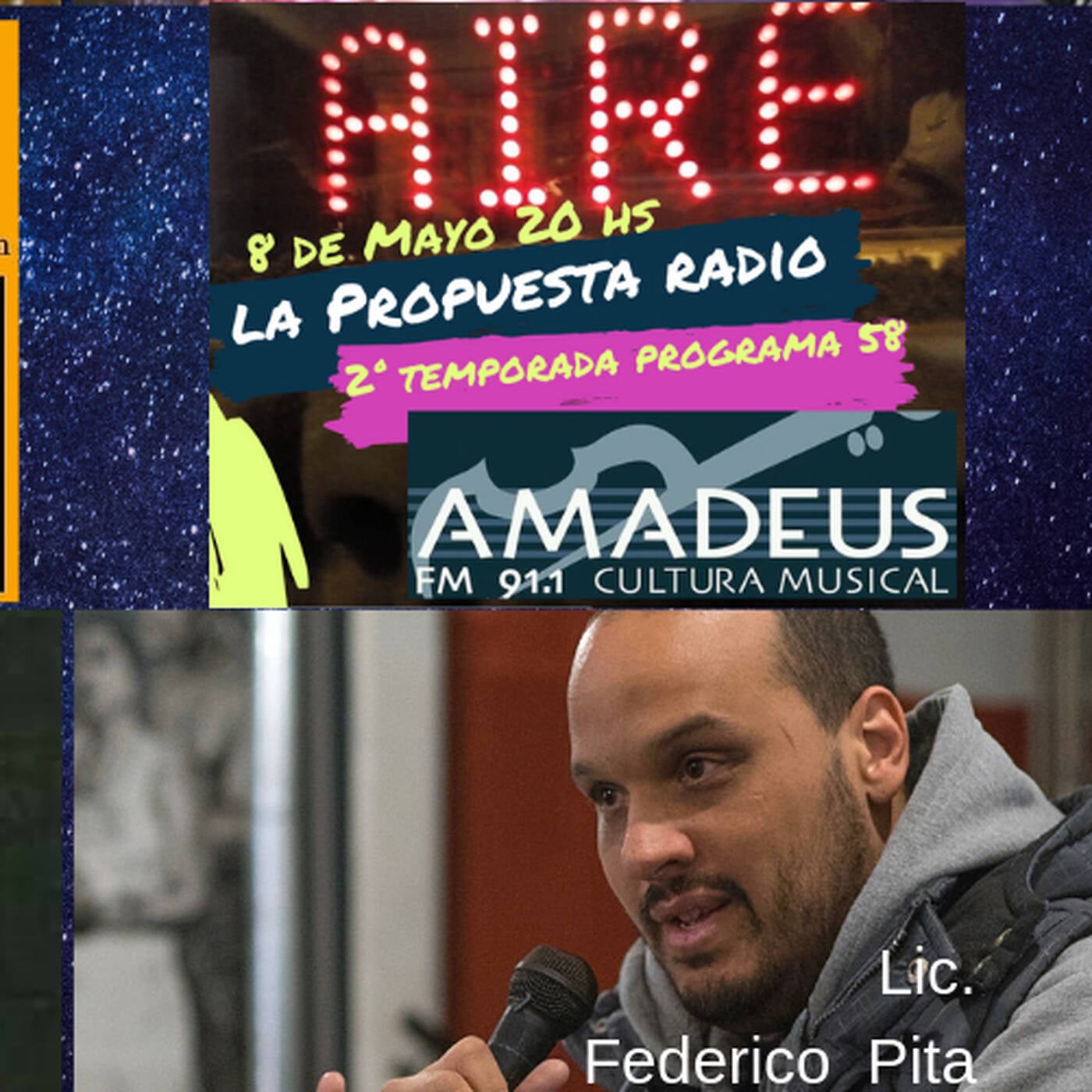 Prog58 - 08-05-2019 - Parte 1 - Lic. Silvia Ovsejevich - Lic. Federico Pita ONG Diaspora Africana en Argentina episode artwork