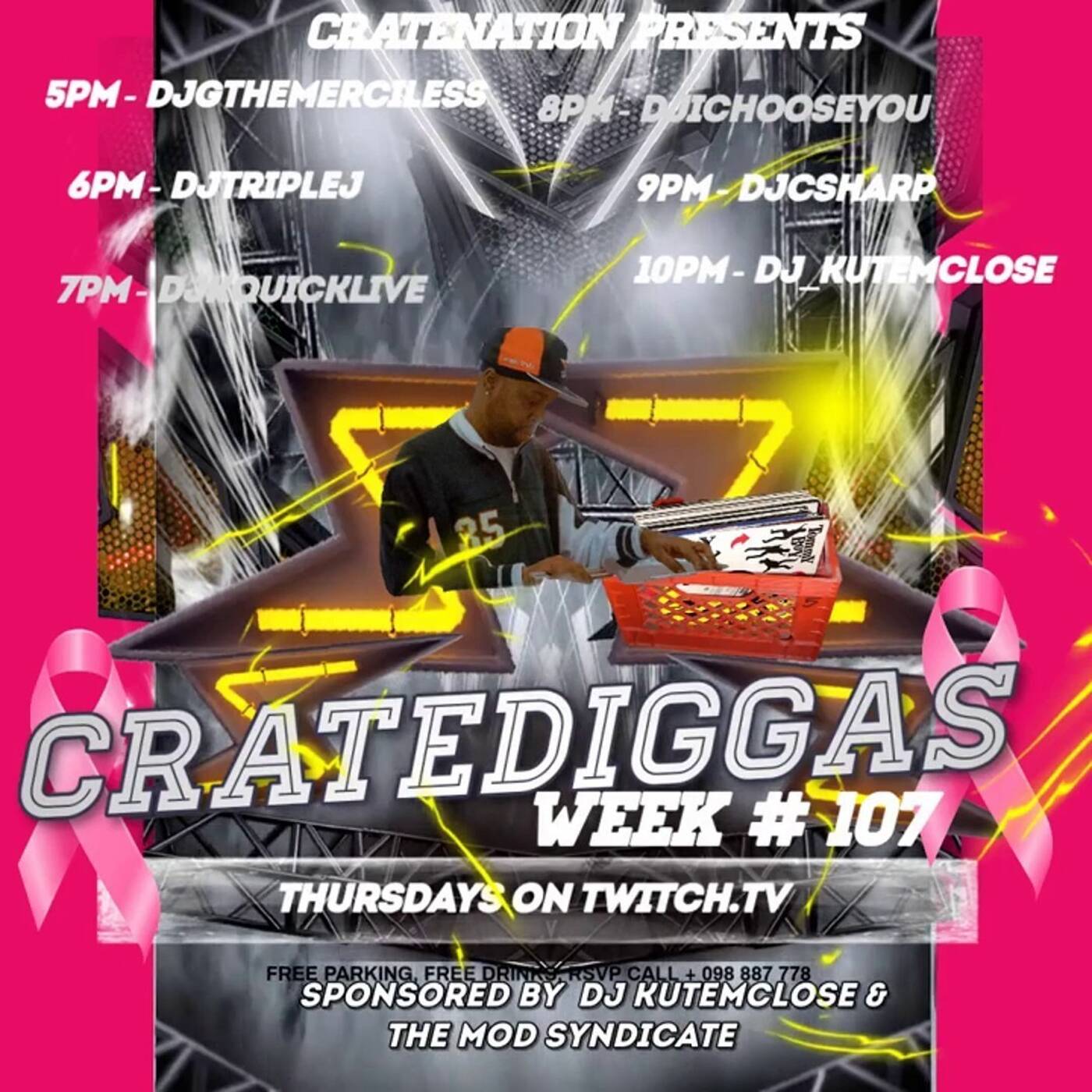 CRATEDIGGASRAIDTRAINWEEK#107 Sponsored By @djkutemclose 7-8PMEST‼️ (Oct 31, 2024) episode artwork