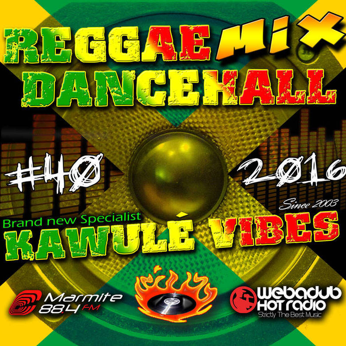 17.12.2016 Reggae Dancehall Kawulé Vibes Radio Show #40-2016